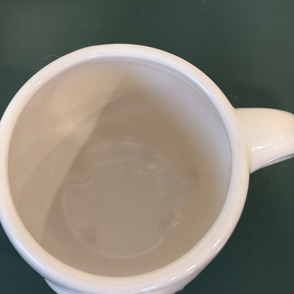 Opalhouse White Ceramic Elephant Mug With Gold Accents. - Picture 5 of 6